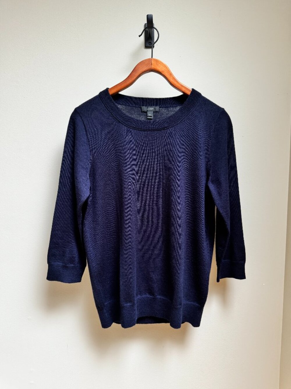 J.Crew Merino Wool 3/4-Sleeve Sweater